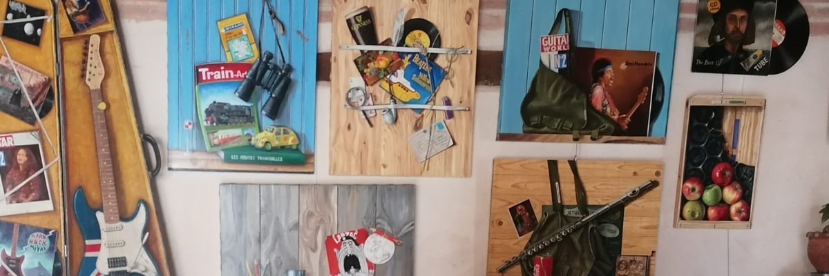 Trompe l'œil hyper réaliste. Dominique Morand